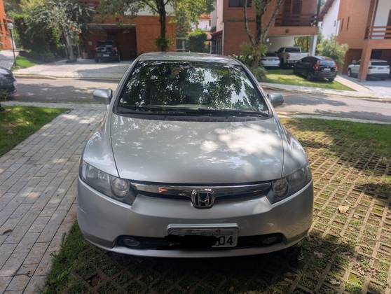 HONDA CIVIC 1.8 LXS 16V FLEX 4P AUTOMÁTICO